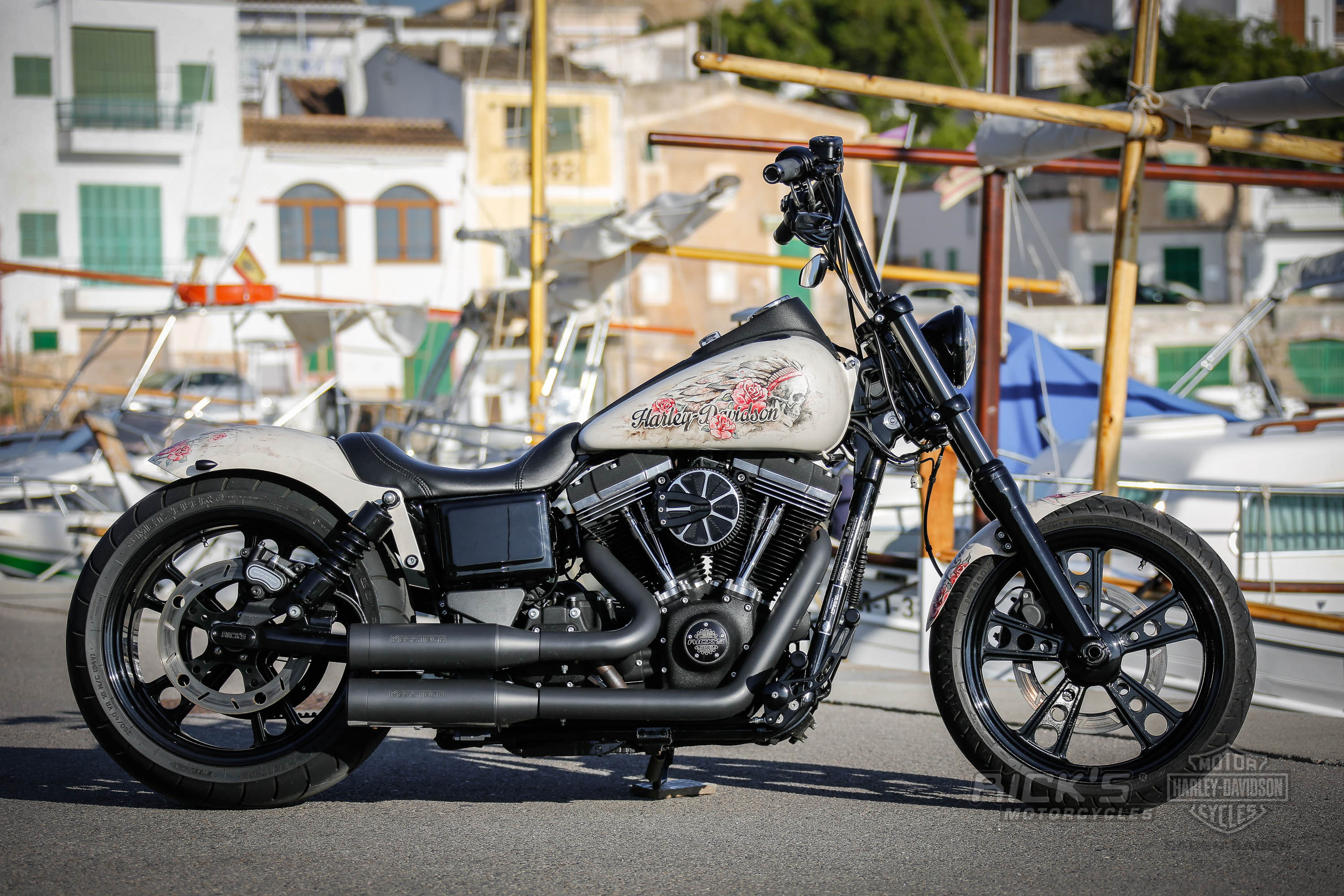 street bob 240 wide tire kit