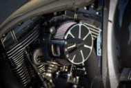 Harley-Davidson Street Glide mit 26 Zoll Vorderrad Luftfilter