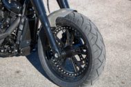 Harley-Davidson Custom Fat Boy, Modell 2018 Milwaukee-Eight Vorderrad Fender