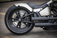 Harley-Davidson Custom Fat Boy, Modell 2018 Milwaukee-Eight heck Fender