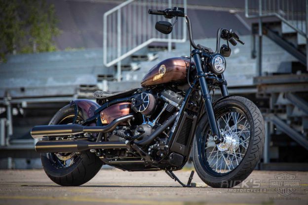 Harley Davidson Street Bob Ricks Custom Bobber 002