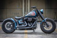 Harley Davidson Twin Cam Softail Slim Bobber kurz 014