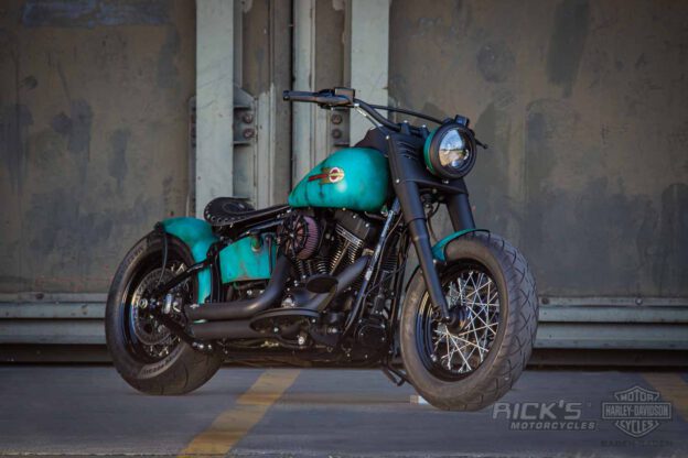 Harley Davidson Slim Bobber TwinCam Ricks Softail 001