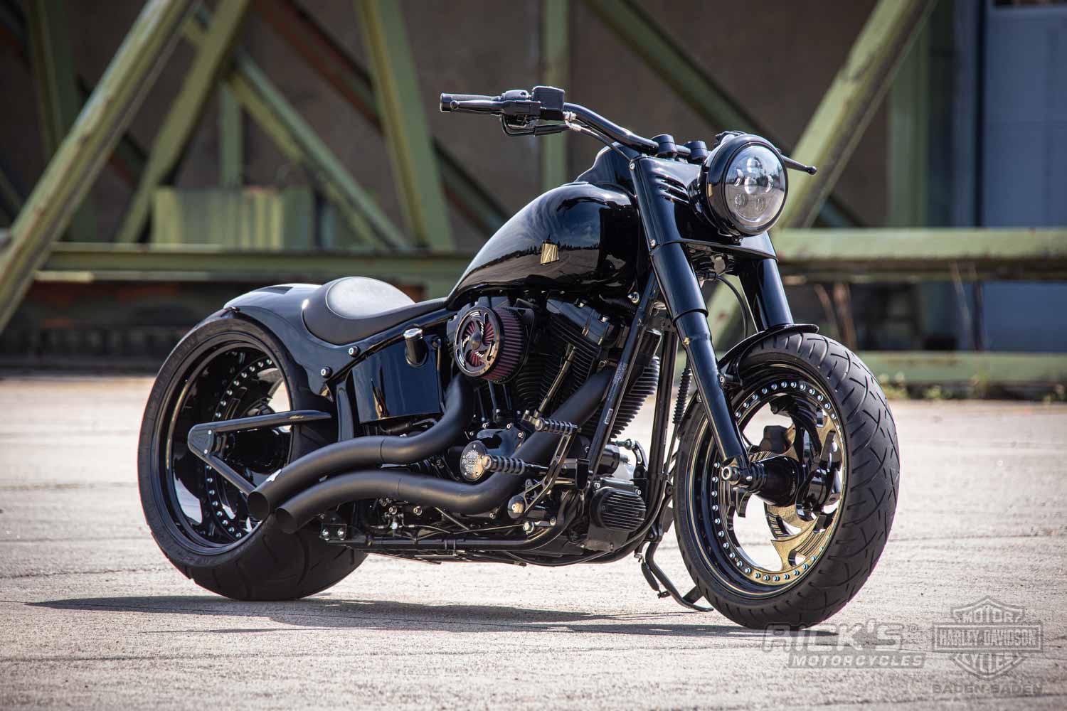 Harley davidson fatboy 2019 custom on sale