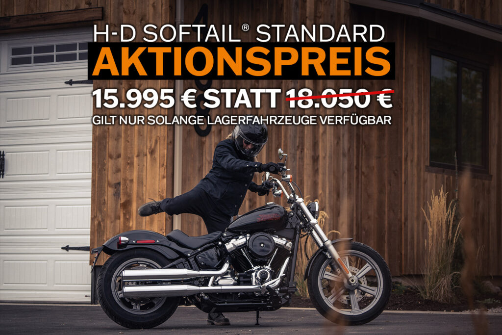 SOFTAIL™ STANDARD VIVID BLACK ZUM AKTIONSPREIS!