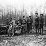 3 WW 1 ERSTER WELTKRIEG GEPANZERTES BIKE