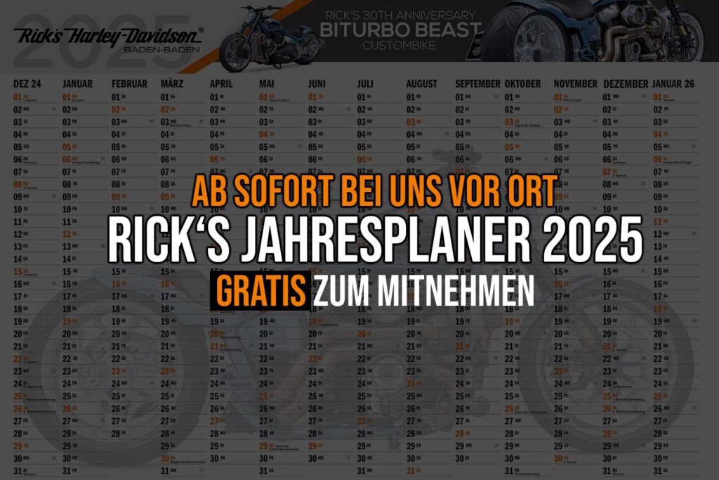 Hol Dir Deinen gratis Rick’s Jahresplaner 2025