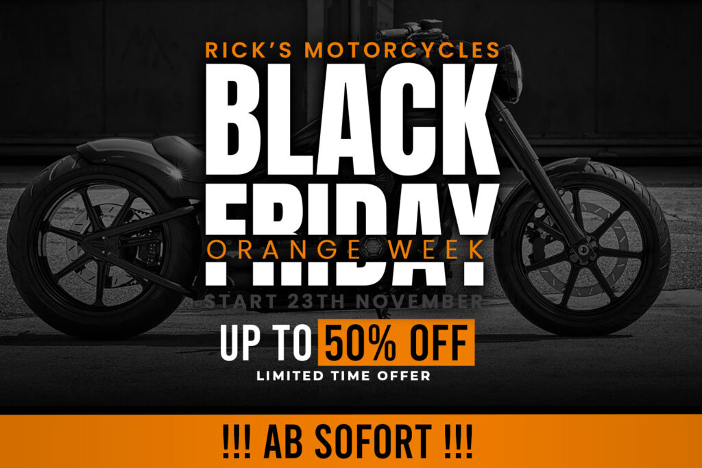 🏍 Black Friday – Orange Week!!! 🔥 AB SOFORT!!!