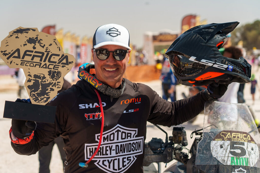 PEDRERO TOP-10 BEIM AFRICA ECO RACE 2025 AUF HARLEY-DAVIDSON